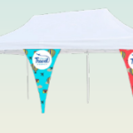 Custom Tent Corner Banners