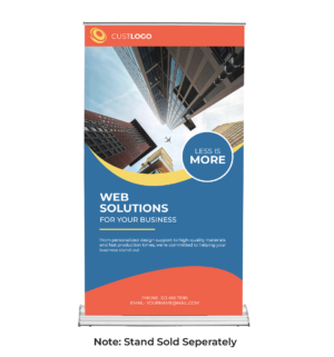 Adjustable Retractable Banner