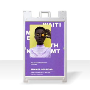 Plastic A-Frame Banners