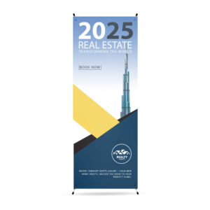 Adjustable X-Stand Banner