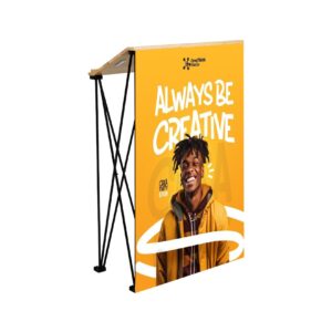 Portable Podium Banner Kit