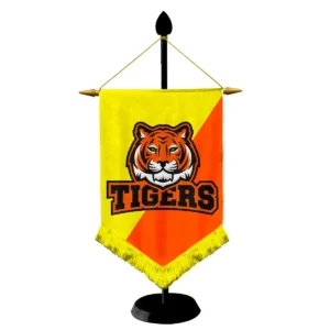 Small Wooden Podium Banner Stand Kit