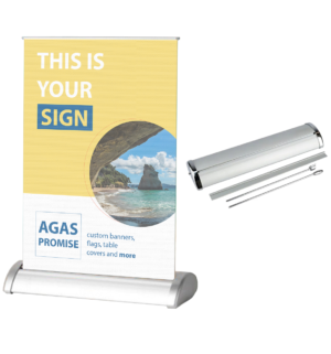 Custom Table Top-Retractable Banner Kit